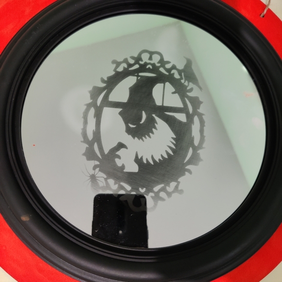 Oogy Boogy Halloween mirror laser engraved - Picture 3 of 4